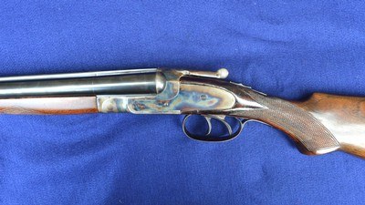 Rare Hopkins & Allen 20-Gauge Hammerless Side-Plated Boxlock, SN 1281, Mfg. Norwich, CT circa 1909