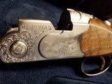 Beretta Silver Pigeon III Sporting Two Gauge Set 20&28 with 30" Barrels and Upgraded Wood Joel Etching Guns - 2 of 8