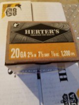 Herter's 20 Gauge New Factory Load Shot Shells - 2 of 3