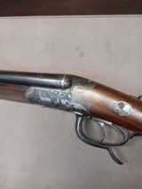 PRE-WAR GERMAN DRILLING WITH UNUSUAL 24 GAUGE SHOTGUN BARRELS AND 6.5MM RIFLE BARREL. 24x24x6.5mm. - 1 of 15