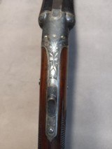 PRE-WAR GERMAN DRILLING WITH UNUSUAL 24 GAUGE SHOTGUN BARRELS AND 6.5MM RIFLE BARREL. 24x24x6.5mm. - 11 of 15