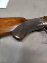 PRE-WAR GERMAN DRILLING WITH UNUSUAL 24 GAUGE SHOTGUN BARRELS AND 6.5MM RIFLE BARREL. 24x24x6.5mm. - 7 of 15