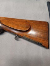PRE-WAR GERMAN DRILLING WITH UNUSUAL 24 GAUGE SHOTGUN BARRELS AND 6.5MM RIFLE BARREL. 24x24x6.5mm. - 3 of 15