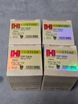 Hornady custom 500 S&W 300 gr FTX 80 Rounds - 2 of 4