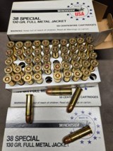 Winchester 38 Special 130 Grain Full Metal jacket - 4 of 4