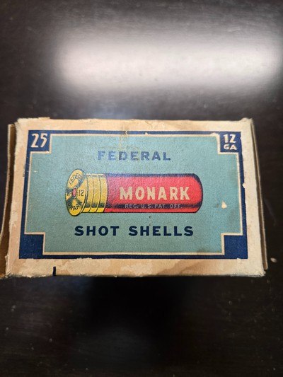 50 Rounds 2 Full Boxes Winchester Ranger & Federal Monark 12 Gauge Vintage Paper Ammo - Image 6 of 10