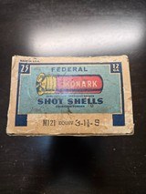 50 Rounds 2 Full Boxes Winchester Ranger & Federal Monark 12 Gauge Vintage Paper Ammo - Image 8 of 10