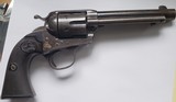 1903 Lettered 1st Gen COLT BISLEY MODEL SINGLE ACTION ARMY .38-40 WCF C&R Revolver SAA SAINT LOUIS SHIPPED to WITTE HARDWARE - 2 of 15