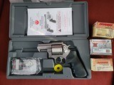 RUGER SUPER REDHAWK ALASKAN 454 CASULL 45 COLT 2 1/2 " BARREL with 50 Rounds of AMMO Barnes VORTEX and Winchester - 1 of 8