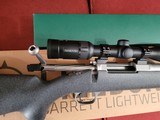 Barrett Fieldcraft 6.5 Creedmoor 21" Rifle 16764 with Swarovski Z3 3-10x42 BRH Scope The whole package only weighs 6.32 pounds - 8 of 15