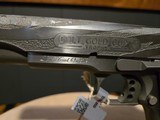COLT Gold Cup Trophy 1911 Custom Hand Engraved American Flag Don't Tread on Me Snake - 3 of 14