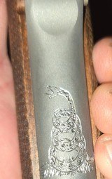 COLT Gold Cup Trophy 1911 Custom Hand Engraved American Flag Don't Tread on Me Snake - 13 of 14