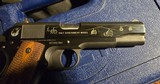 Colt 1911 Custom Hand Engraved Vietnam Helicopter Commemorative Pistol - Image 4 of 11