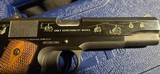 Colt 1911 Custom Hand Engraved Vietnam Helicopter Commemorative Pistol - Image 3 of 11