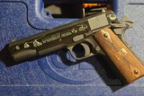 Colt 1911 Custom Hand Engraved Vietnam Helicopter Commemorative Pistol - Image 1 of 11