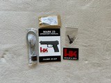 LNIB HK Heckler & Koch Mark 23, .45 ACP pistol - 3 of 3