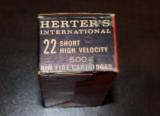 Herter's 22 Short High Velocity - Full Brick 500 Rounds - 4 of 7