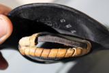 Vintage H.H. Heiser Double Loop Tooled Leather Holster - model 713 - 6 of 7