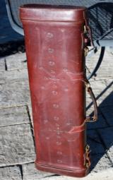 Abercrombie & Fitch Leather Shotgun Case 32" Barrels
- 2 of 11