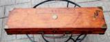 Purdey Shotgun Oak and Leather Trunk Case - Original labels
- 2 of 15