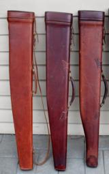 3 Vintage Leather Shotgun Cases - Brauer RedHead
- 1 of 12