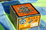 Ajax 16ga Shotshell box - Factory Sealed! - 1 of 9