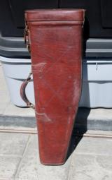 Vintage Redhead Deluxe Leather Shotgun Case 31