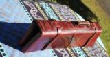 Holland Sport Leather 2 gun Breakdown Satchel Case - NICE!!! - 2 of 7