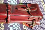 Holland Sport Leather Full Length Two Gun Shotgun Case - MINT!!!- 1 of 13