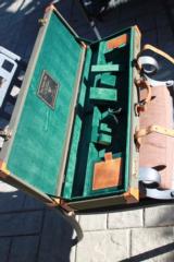 Canvas & Leather Shotgun case for Parker Shotgun- 1 of 2