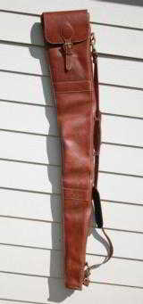 Mulholland Brothers Leather Full Length Shotgun Case - NICE!
- 1 of 12