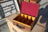 Abercrombie & Fitch Oak and Leather Shotgun Shell Case - NICE - 7 of 10
