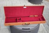 English Leather Shotgun Trunk Case By Brady - NICE! - 1 of 12