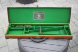 English Oak and Leather Shotgun Case – W.W. Greener - 1 of 17