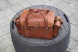 Holland Sport Mulholland Brothers Deluxe Leather Range Bag - NICE - 1 of 13