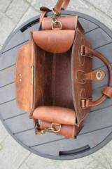 Holland Sport Mulholland Brothers Deluxe Leather Range Bag - NICE - 8 of 13