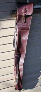 Holland Sport Leather Full Length Single Gun Shotgun Case - MINT!!!
- 2 of 13