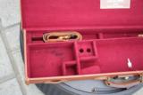 Smallbore 20ga English Leather Shotgun Trunk Case By Brady - NICE!
- 14 of 16