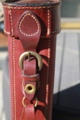 Holland Sport Leather LOM style Shotgun case. NICE! - 5 of 12