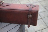 A. H. Hardy Leather Satchel 2 Gun Case - RARE! - AH Hardy Beverly Hills CA. - 2 of 16