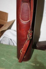 Holland Sport Leather Fly Fishing Case - NICE! - 4 of 13