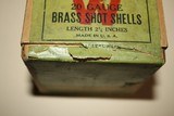 Winchester 20ga Brass NPE Two Piece Shotshell Box - SEALED! - 8 of 8