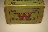 Winchester 20ga Brass NPE Two Piece Shotshell Box - SEALED! - 3 of 8