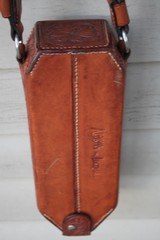 English Sinclair Loadmaster Shell Caddy in Custom Tooled Leather Case - 12 of 18