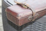 Vintage English Leather Coffin Style Shotgun Case - BOSS
Rare Case - 8 of 17