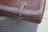 Vintage English Leather Coffin Style Shotgun Case - BOSS
Rare Case - 4 of 17