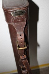 George Lawrence Tooled Leather Shotgun Gun Case - 5 of 10