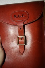 Vintage Leather Full Length Shotgun Gun Case - 12 of 15
