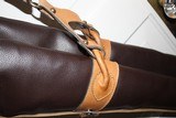 Leather Full Length Two Gun English Style Shotgun Cases - 7 of 18