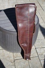 Spanish Leather Shotgun Case by F Exposito - - 7 of 10